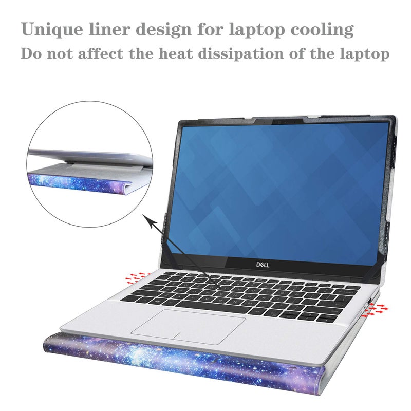 Alapmk Protective Case for Dell Inspiron 13 2-in-1 7300 7306/Inspiron 13 5300 5301 5390 5391 7390 7391/Latitude 3301 3320 5300 5310 5320 5330 7300/Latitude 2-in-1 5300 5310 5320 5330 13.3",Galaxy - Image 5